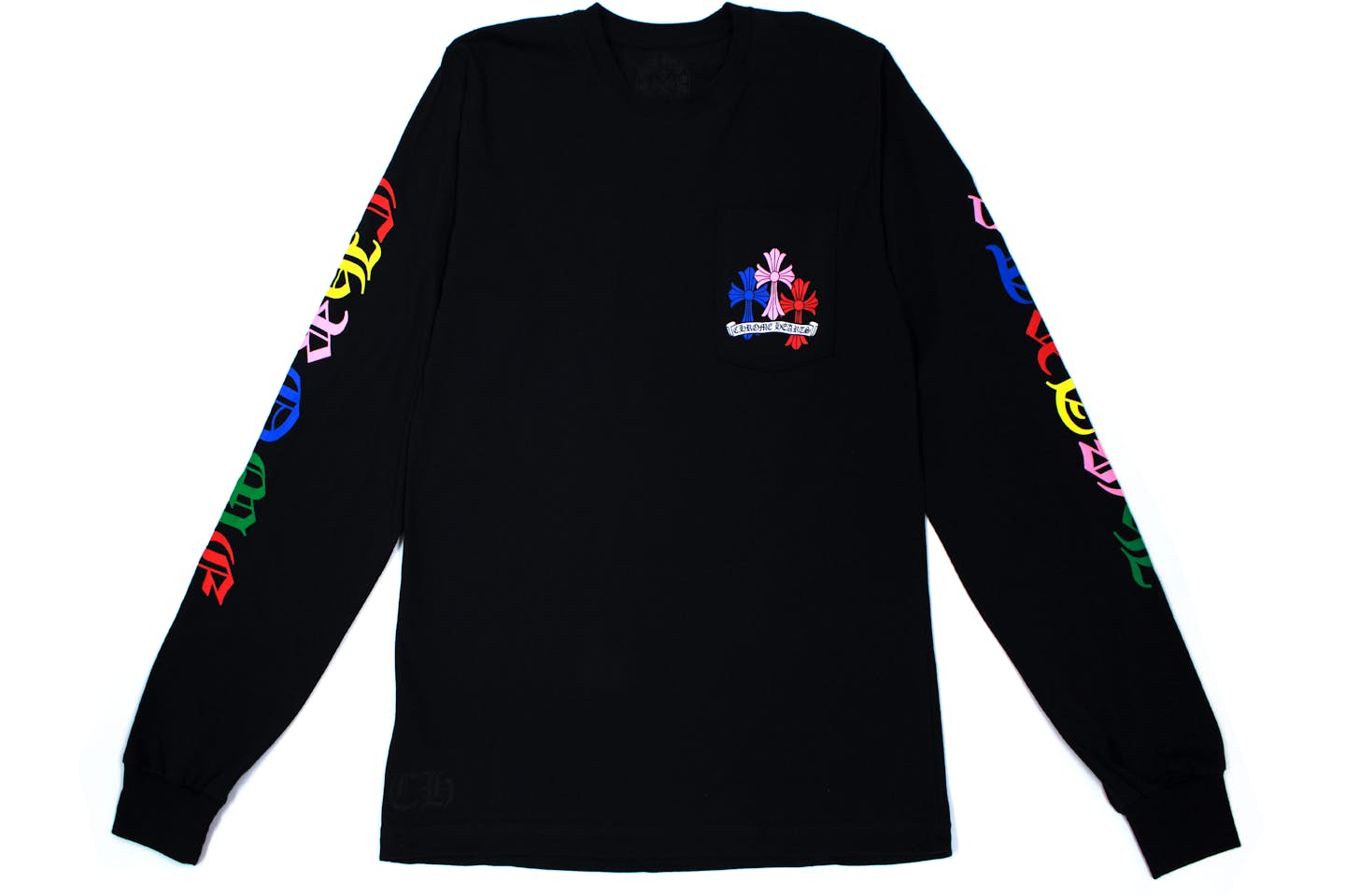 Chrome Hearts Multi Color Cross Cemetery L/S T-shirt