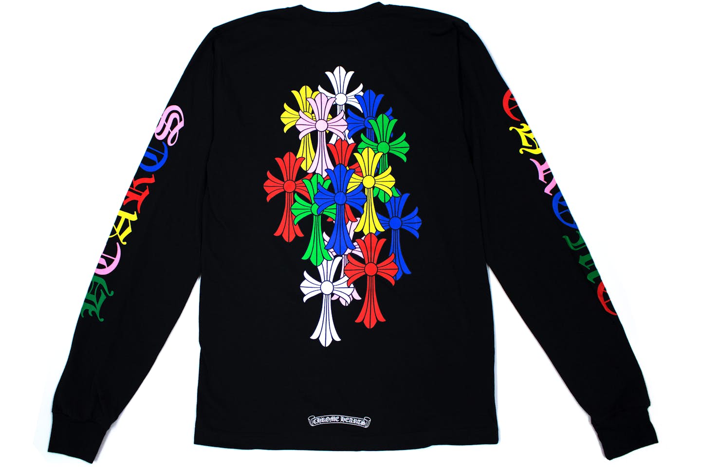 Chrome Hearts Multi Color Cross Cemetery L/S T-shirt