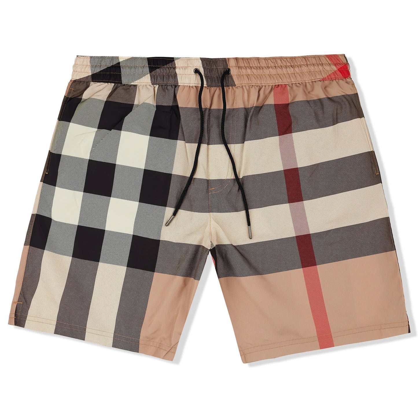 Burberry Check Beige Swim Shorts