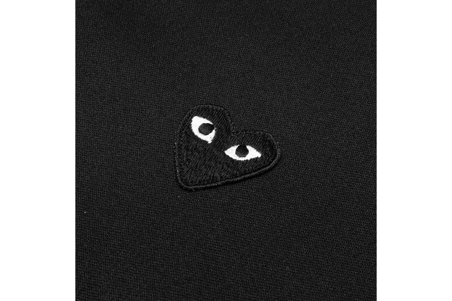 Comme des Garcons PLAY Play Big Black Heart Zip Up Sweatshirt
Black
