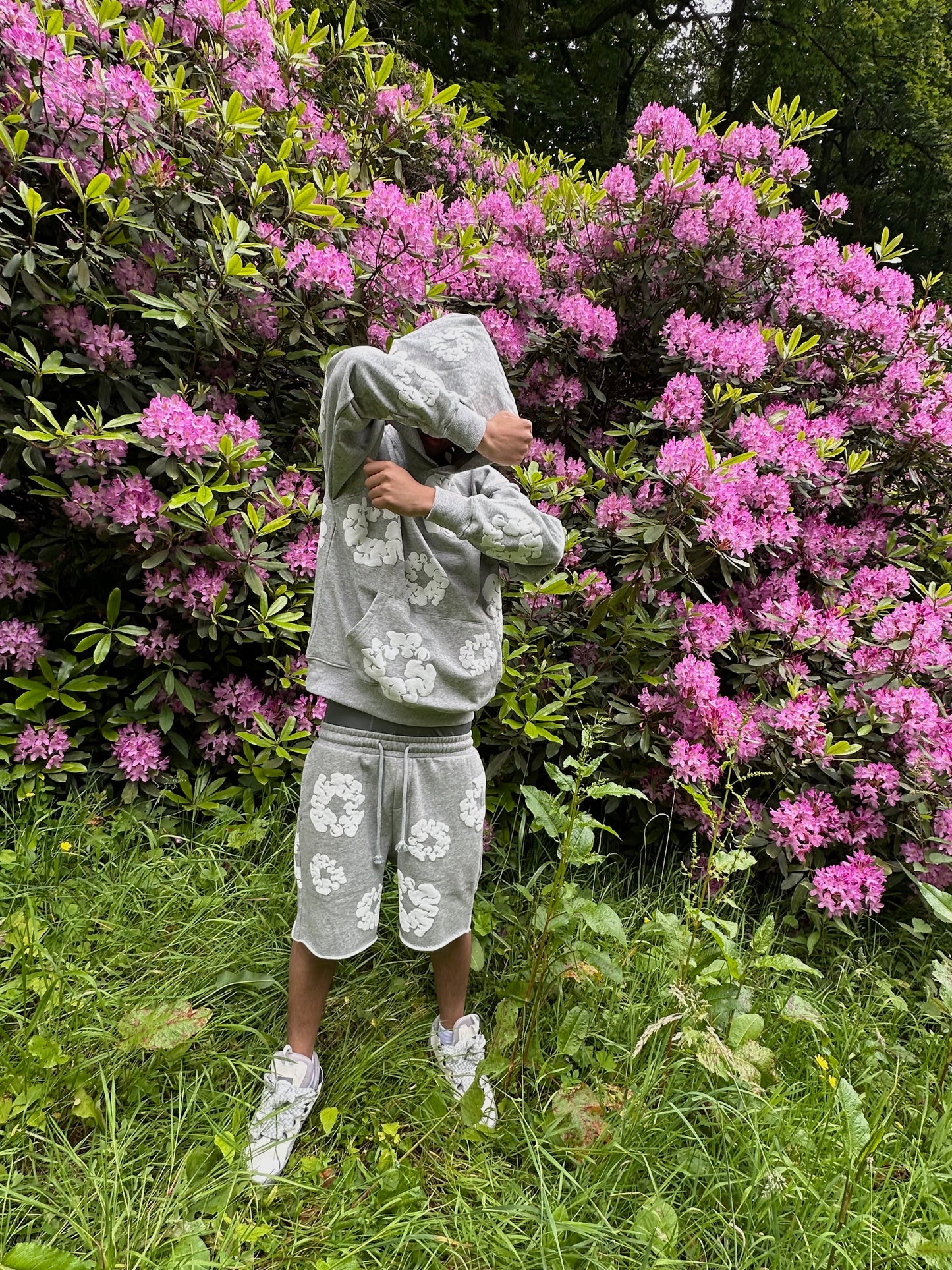 Denim Tears The Cotton Wreath Sweatshirt grey