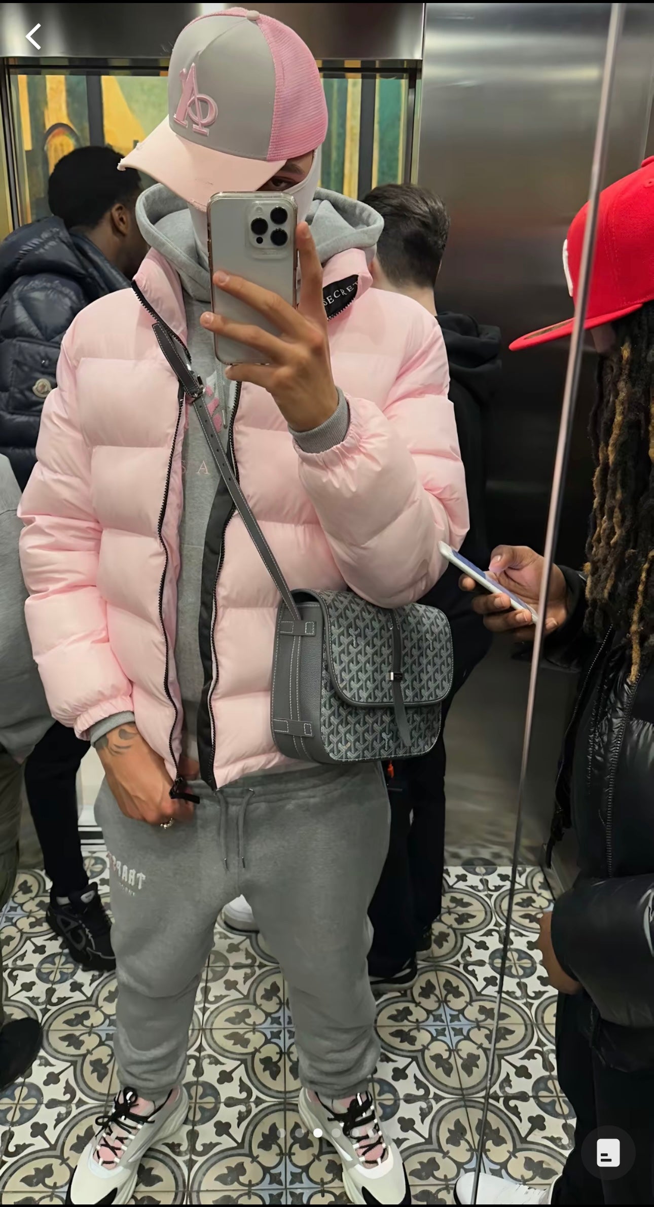 Goyard Belvedere
PM Grey