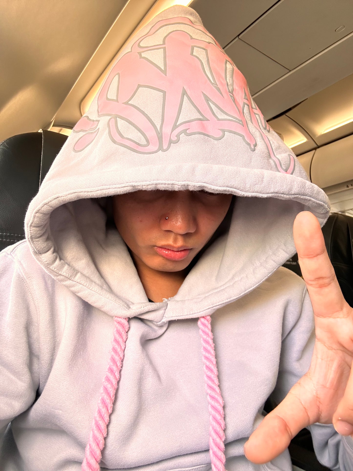 SYNA WORLD TRACKSUIT - grey / pink