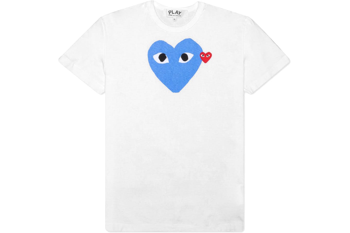 Comme des Garcons PLAY Play Red Emblem Heart T-shirt
White/Blue