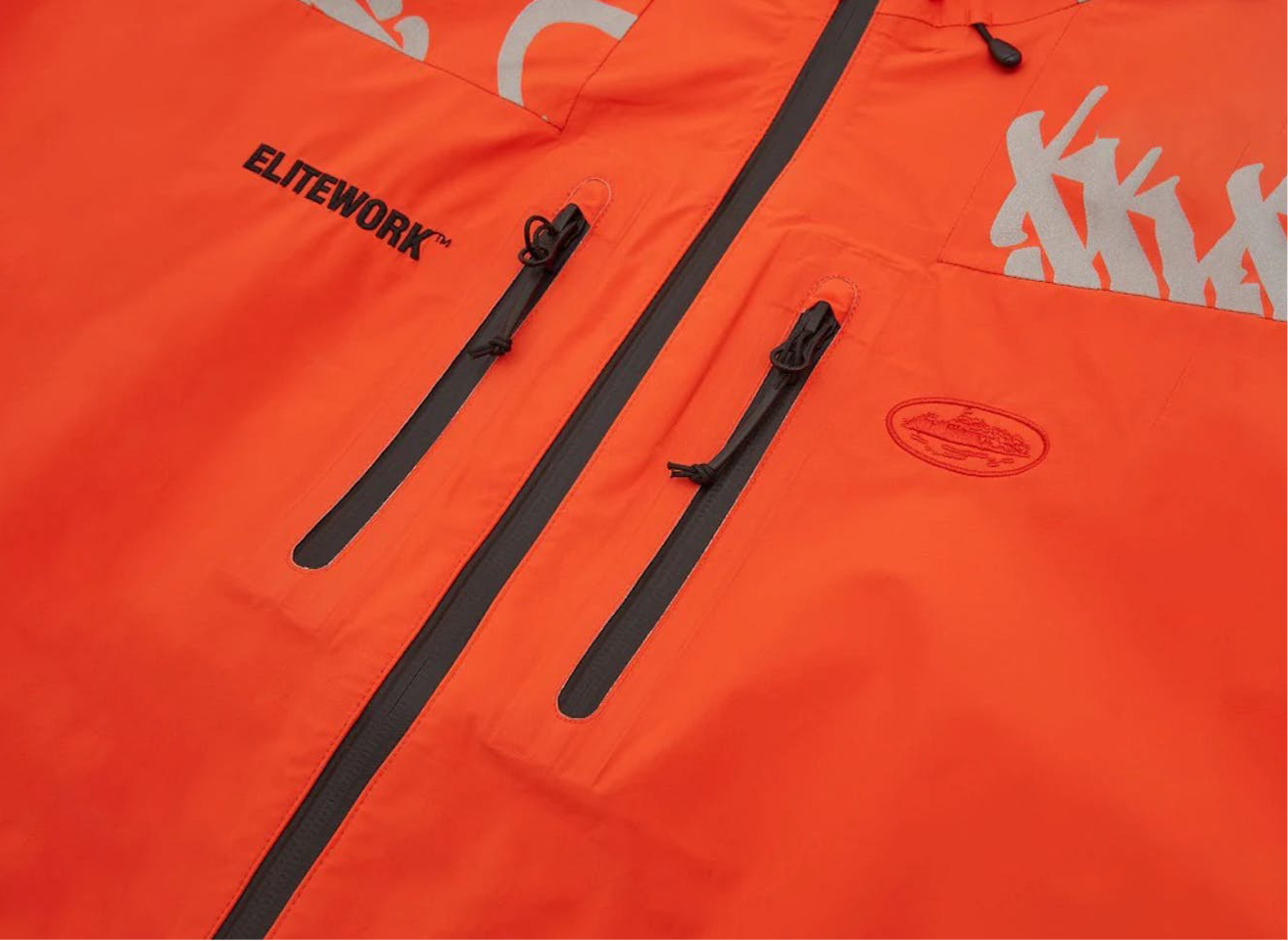 Corteiz Elitework Waterproof Shell Jacket
Orange