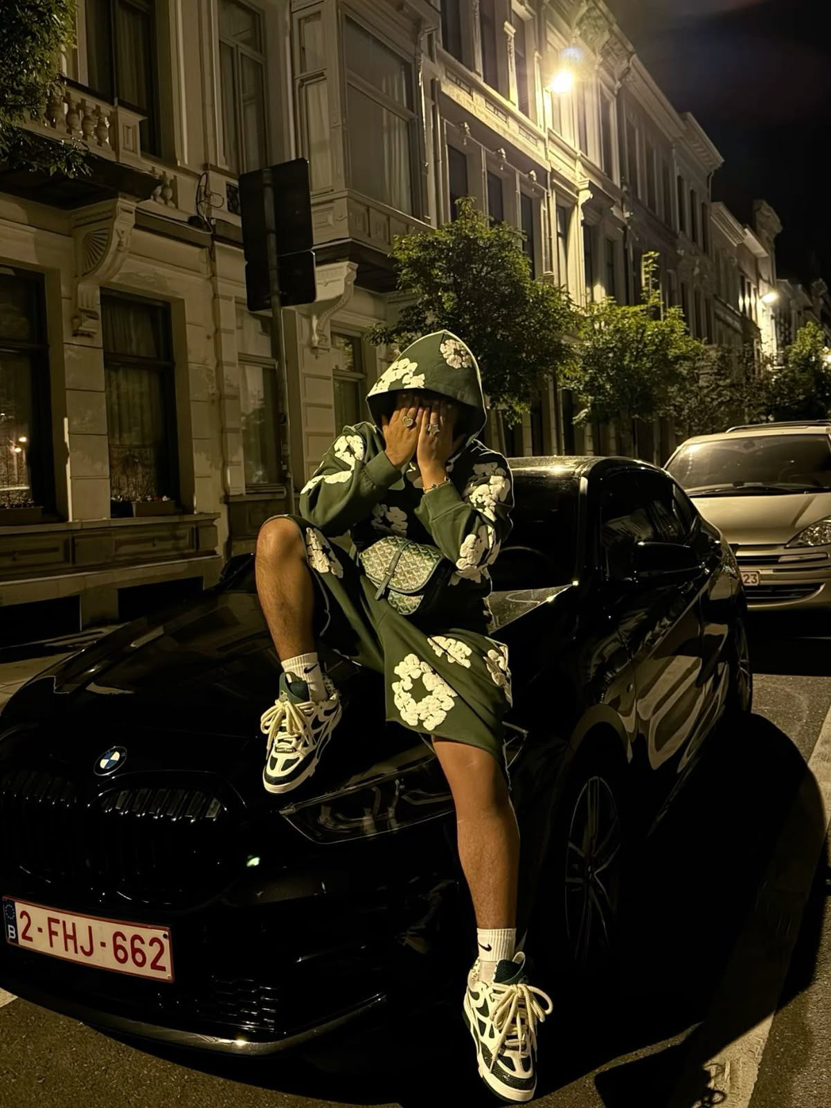 Denim Tears The Cotton Wreath Shorts
Green