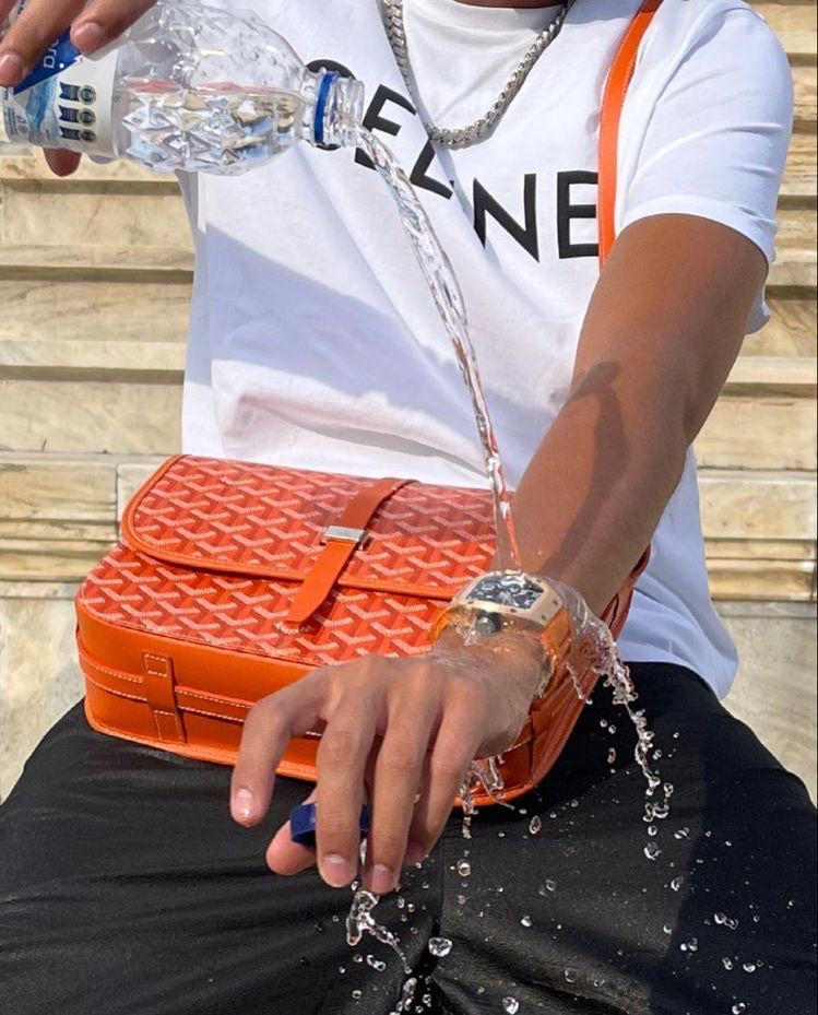 Goyard Belvedere
PM Orange