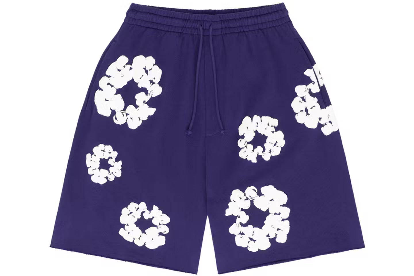 Denim Tears The Cotton Wreath Shorts Purple