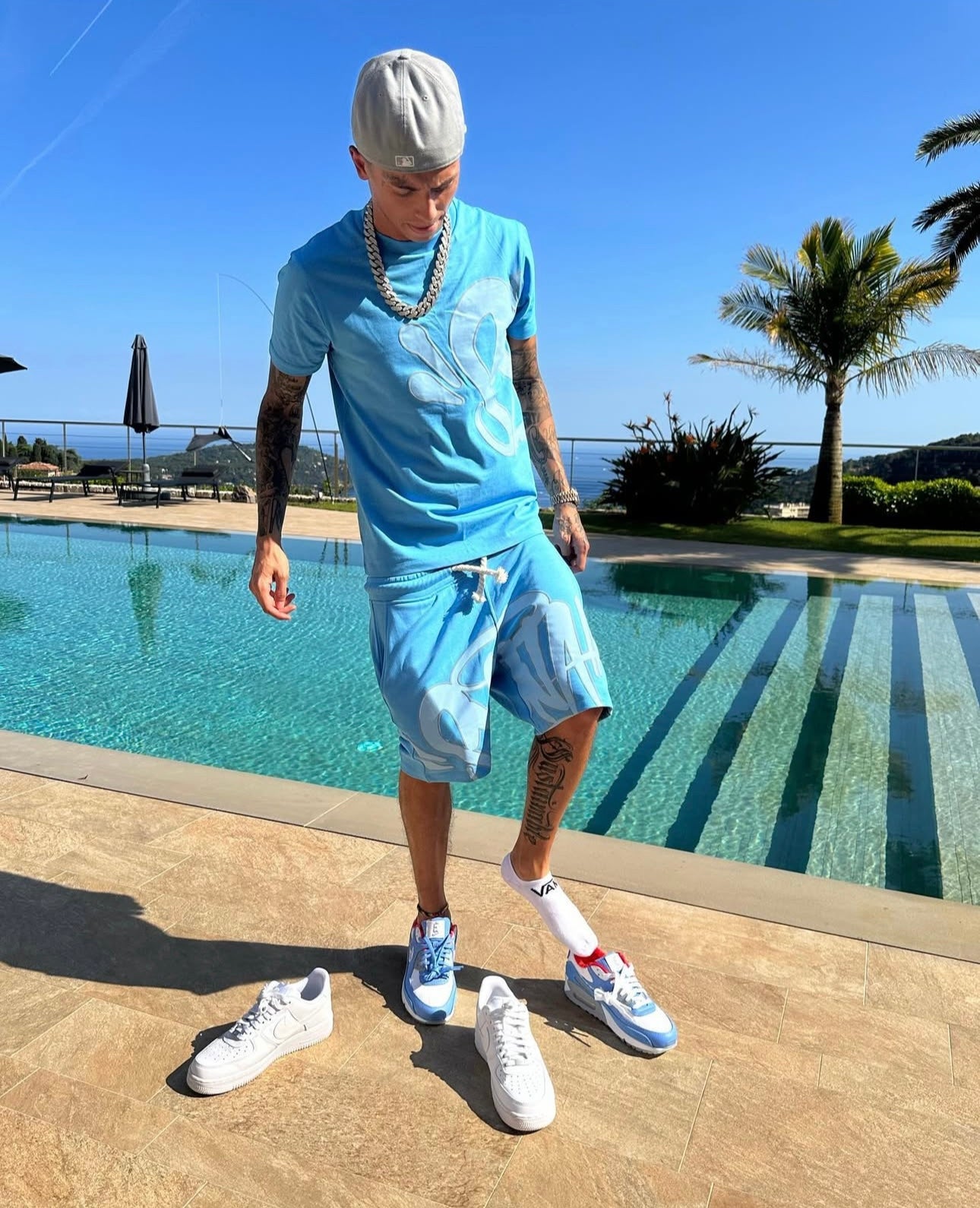 SYNA WORLD SUMMER SET - baby blue