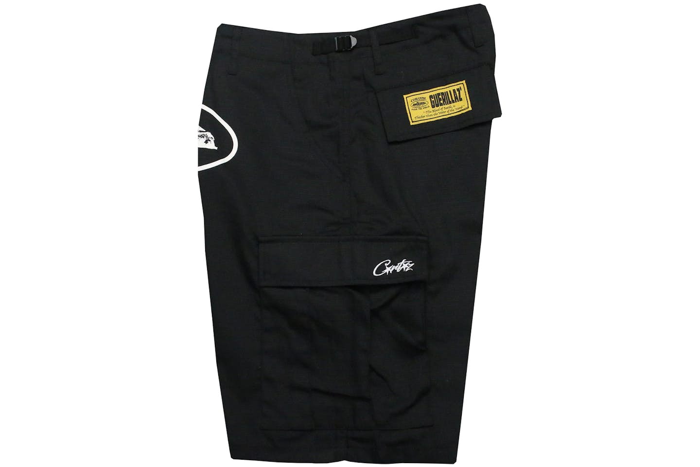 Corteiz Guerillaz 21' Cargo-Shorts Black
