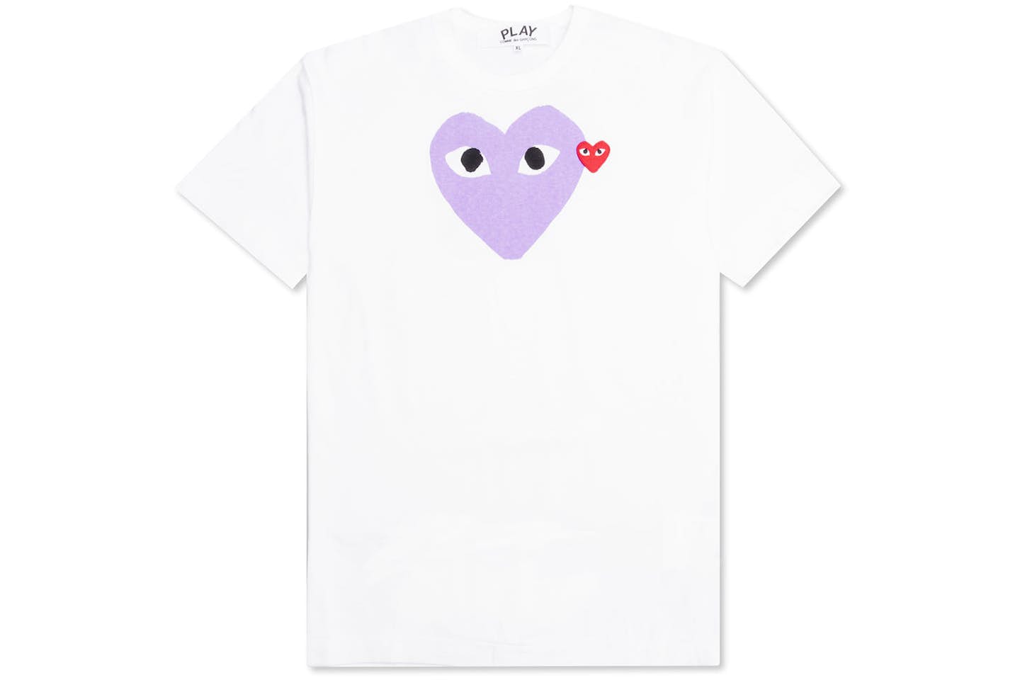 Comme des Garcons PLAY Play Red Emblem Heart T-shirt
White/Purple