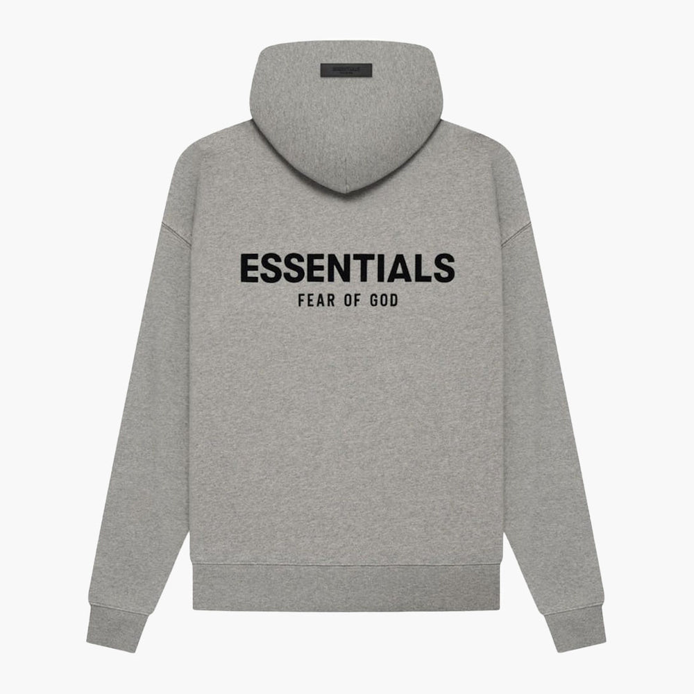 Fear of God Essentials Hoodie Dark Oatmeal (SS22)