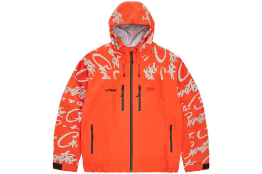 Corteiz Elitework Waterproof Shell Jacket
Orange