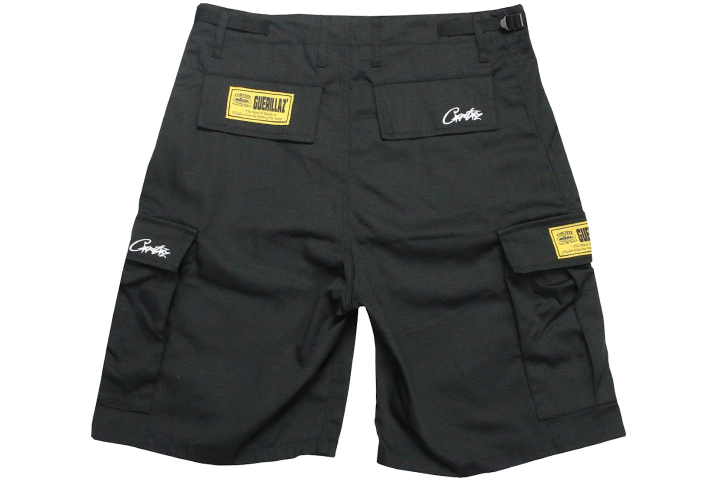 Corteiz Guerillaz 21' Cargo-Shorts Black
