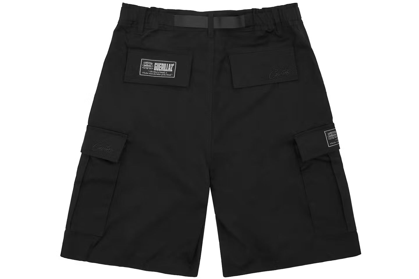 Corteiz Alcatraz Cargo Shorts
Triple Black