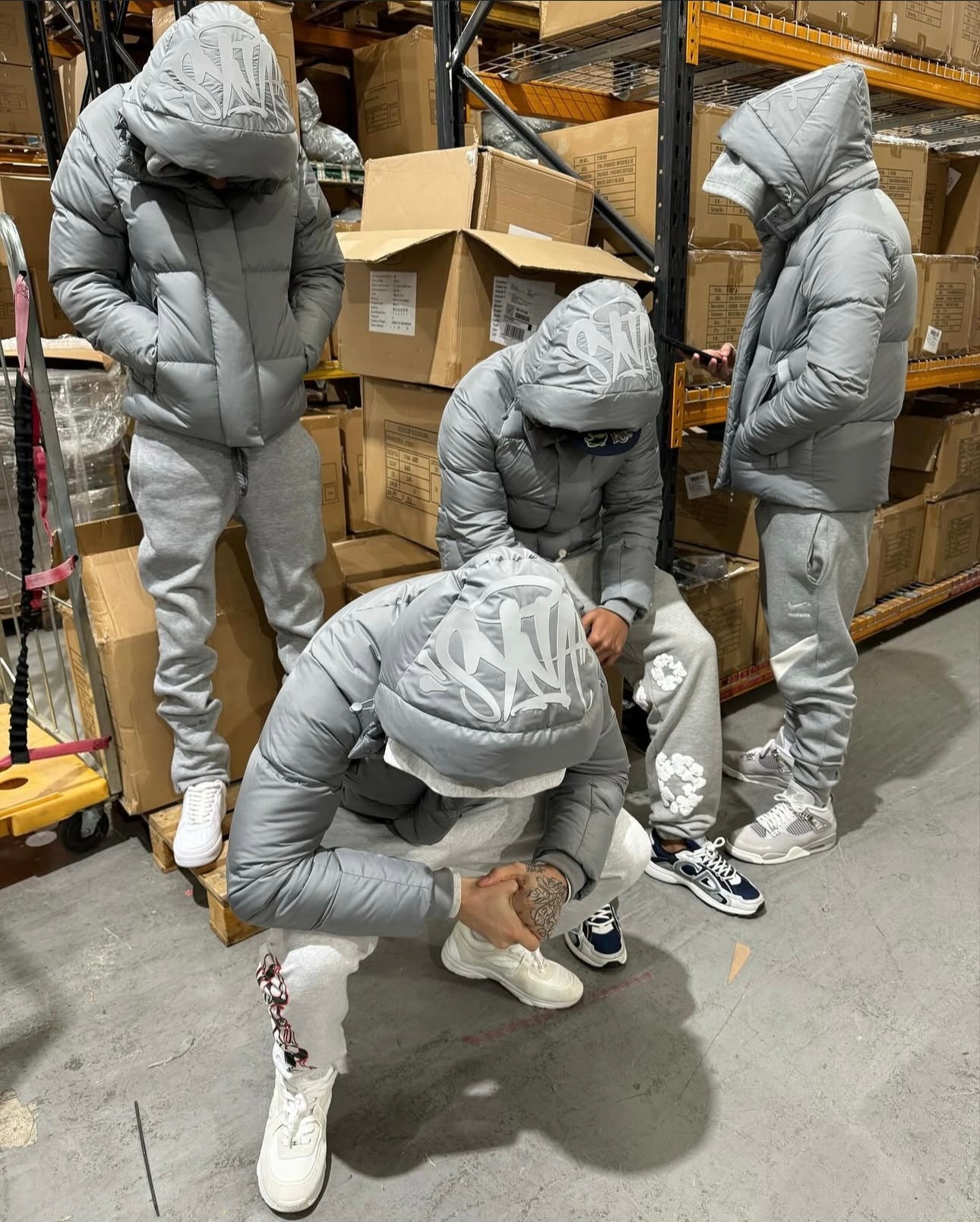 Syna Down Puffer Coat
Grey