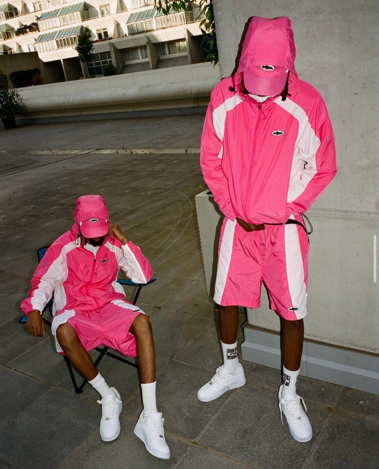 Corteiz Spring Shorts
Pink