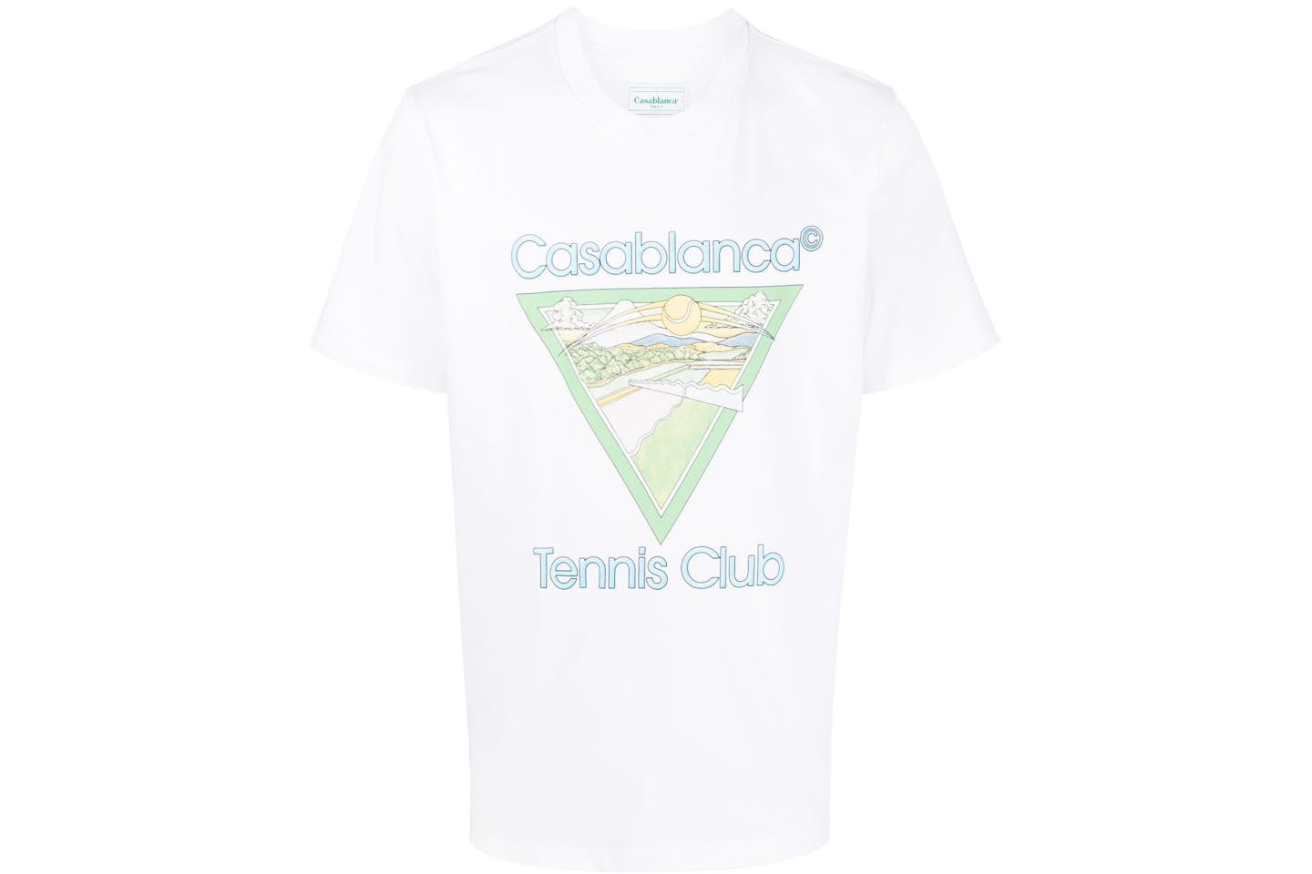 Casablanca Tennis Club Icon T-shirt
White