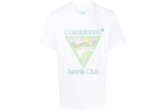 Casablanca Tennis Club Icon T-shirt
White
