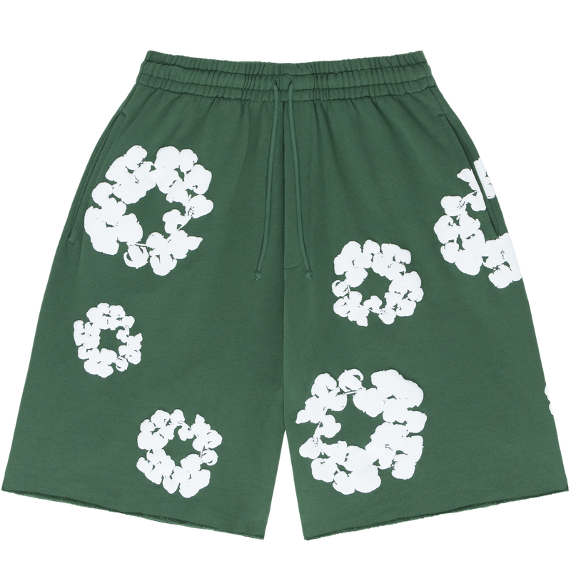 Denim Tears The Cotton Wreath Shorts
Green