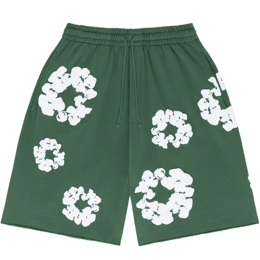 Denim Tears The Cotton Wreath Shorts
Green