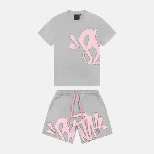 SYNA WORLD SUMMER SET - grey / pink