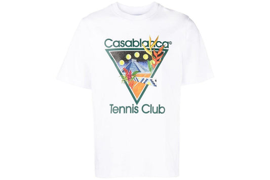 Casablanca Tennis Club Icon T-shirt
White/Multi