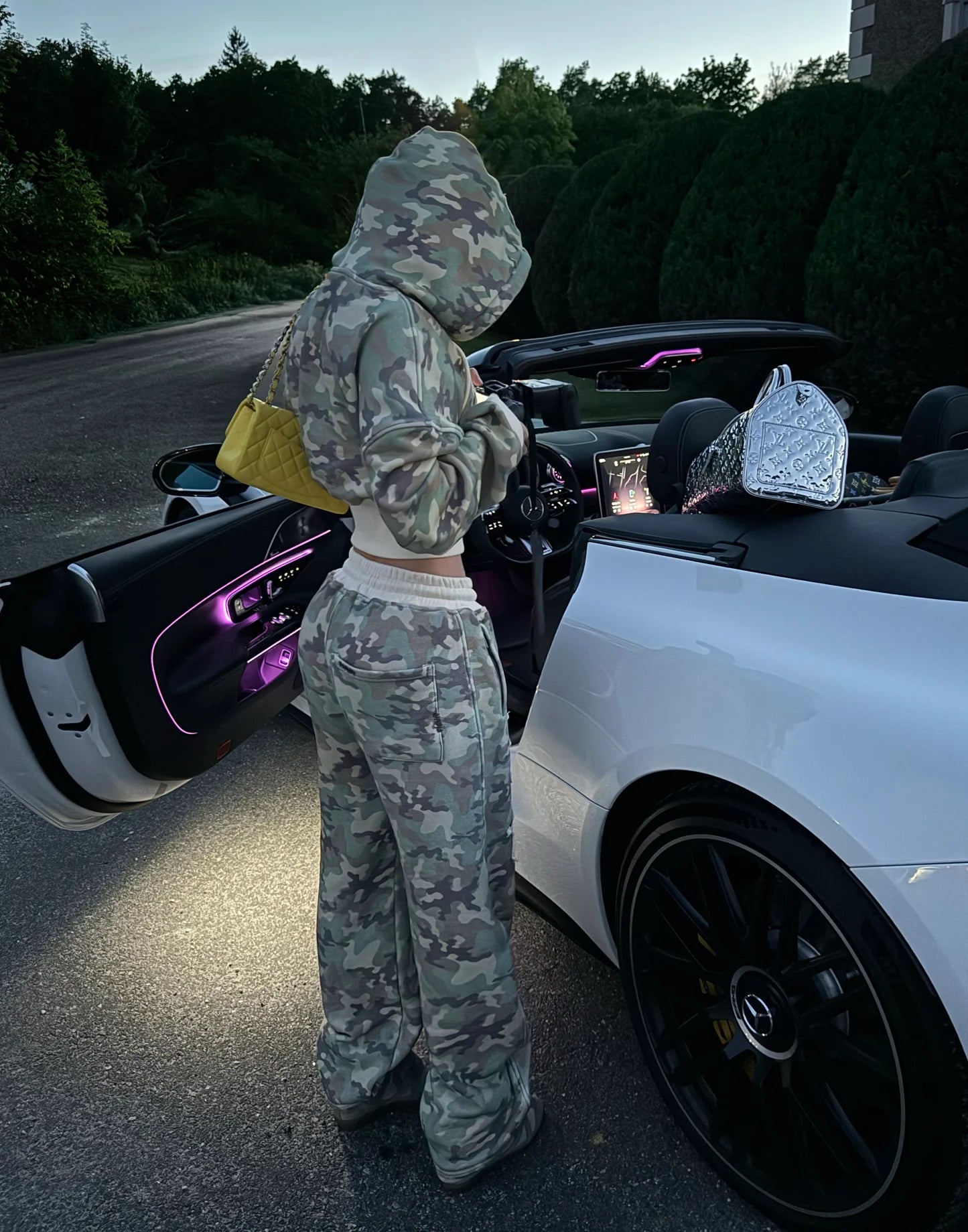Camo Baggy sweatpants