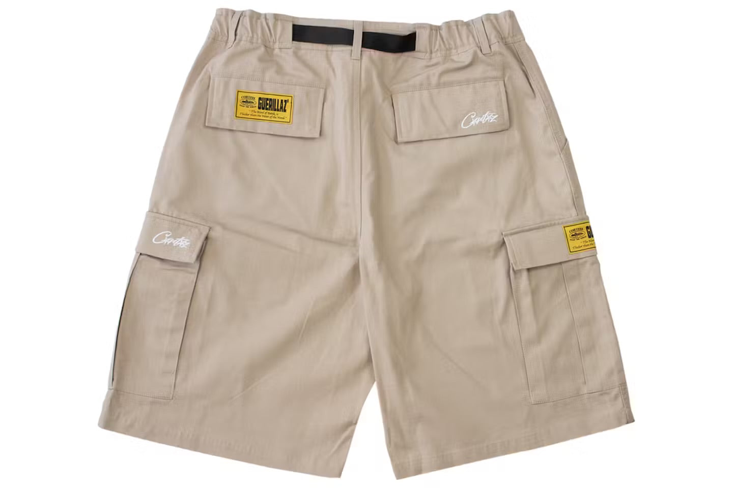 Corteiz Alcatraz Cargo Shorts
Beige