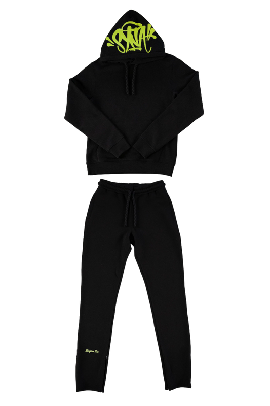 SYNA WORLD TRACKSUIT - black / green