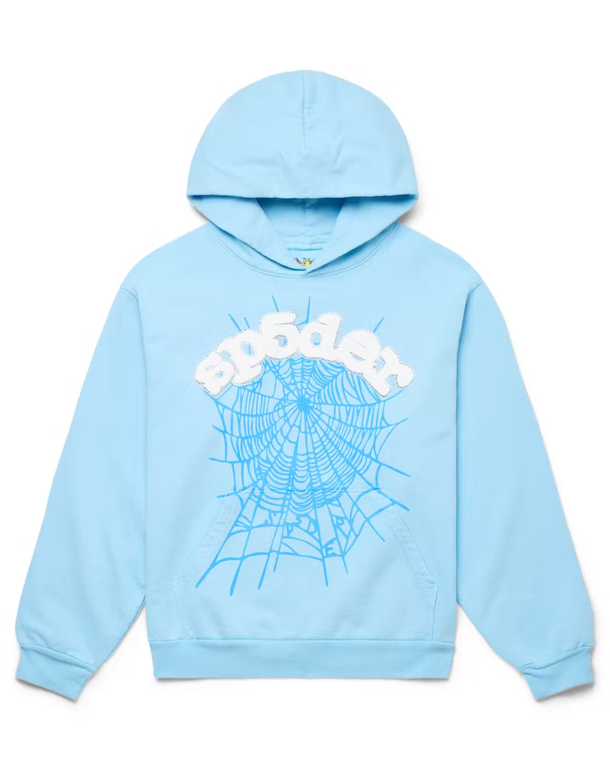 Sp5der Web Hoodie Sky Blue
