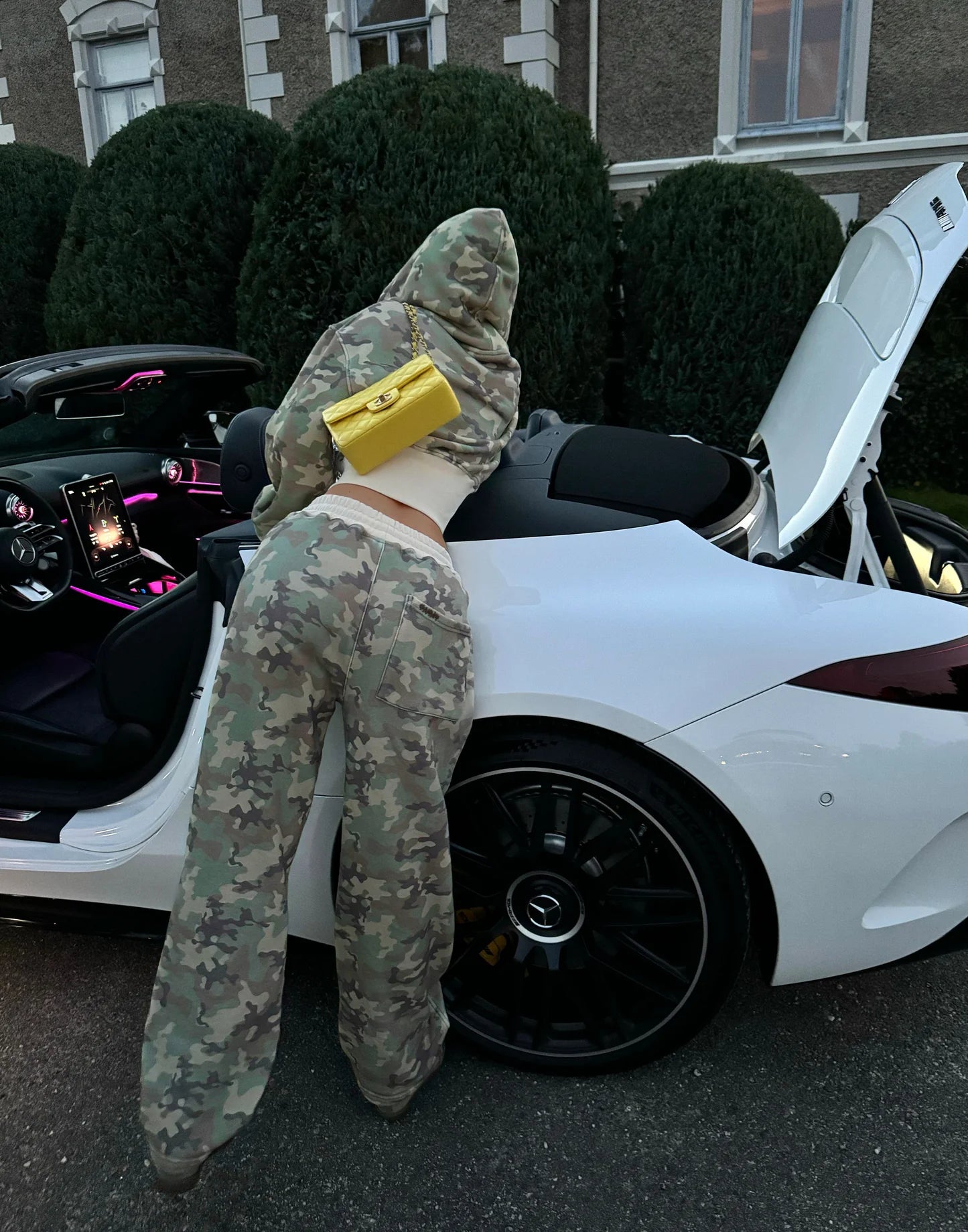 Camo Baggy sweatpants