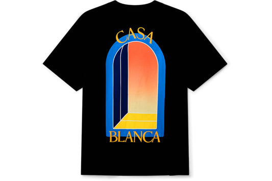 Casablanca L'Arche De Nuit T-Shirt Schwarz/Multi