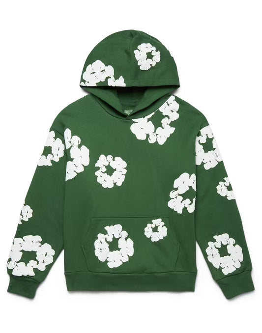 Denim Tears The Cotton Wreath Sweatshirt green