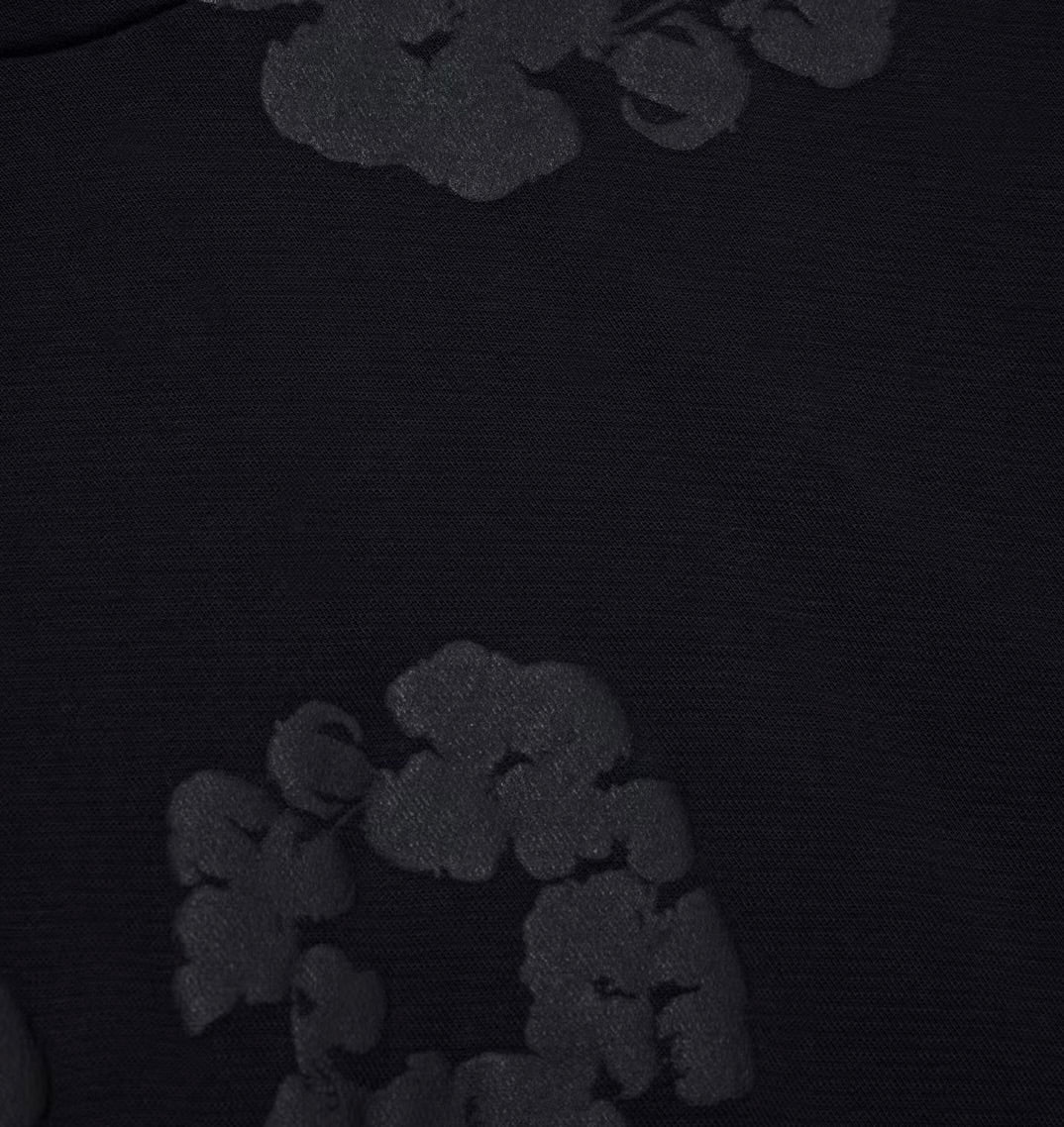 Denim Tears Cotton Wreath Sweatpants Black Monochrome