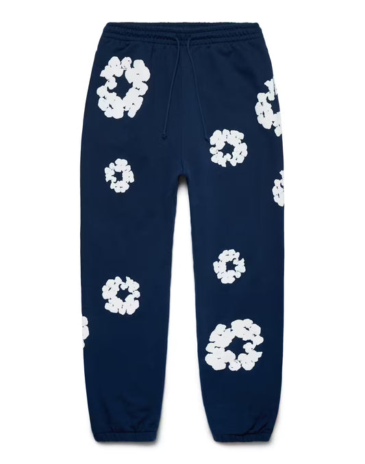 Denim Tears The Cotton Wreath Sweatpants Navy