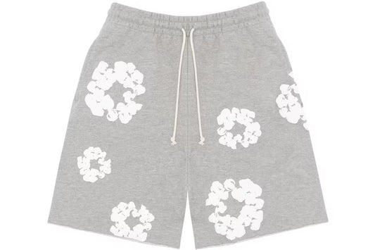Denim Tears The Cotton Wreath Shorts Grey